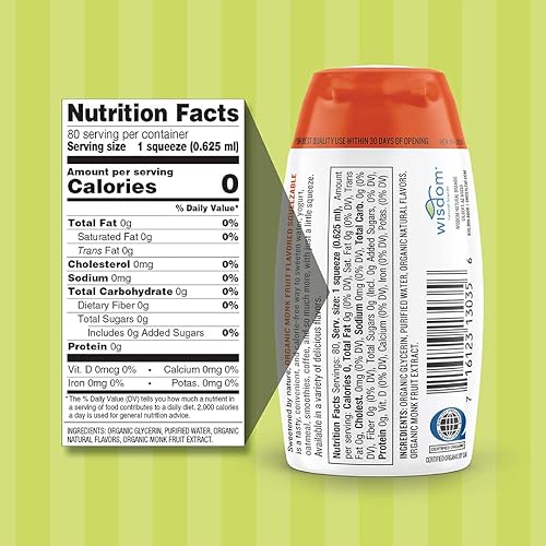 Miniatura 2 de SweetLeaf Líquido orgánico de fruta del monje, potenciador de agua, limonada antigua, 1.7 onzas (paquete de 2)