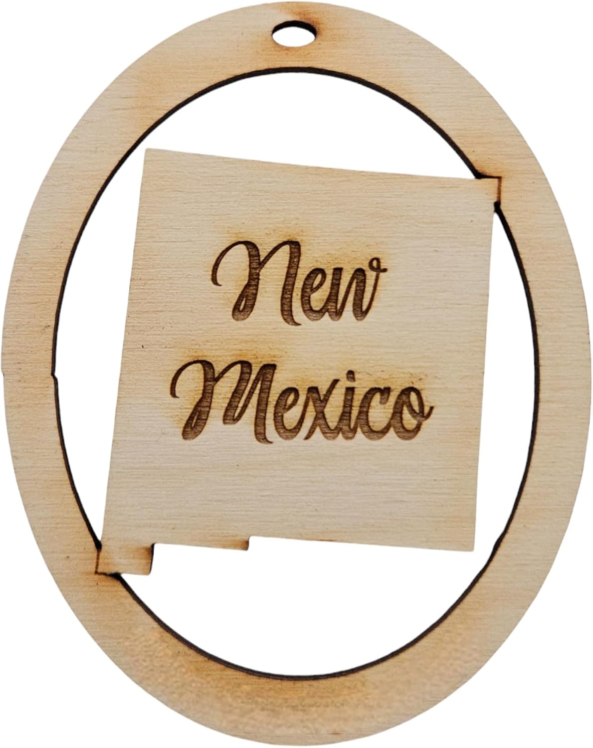 10PK Personalized New Mexico Ornaments for Christmas Tree, Land of Enchantment Keepsakes, Decorations and Souvenirs