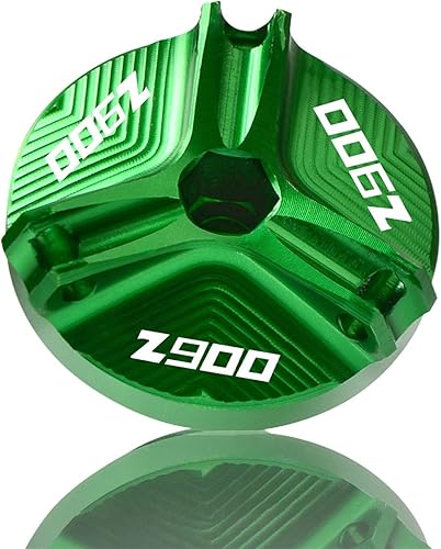 Miniatura 4 de Para Kawasaki Z900 Z900RS Z 900 RS 2017 2018 2019 2020 2021 M20* 2.5 CNC Motor de motocicleta Llenador de aceite Copa Tapón Tapa Tornillo