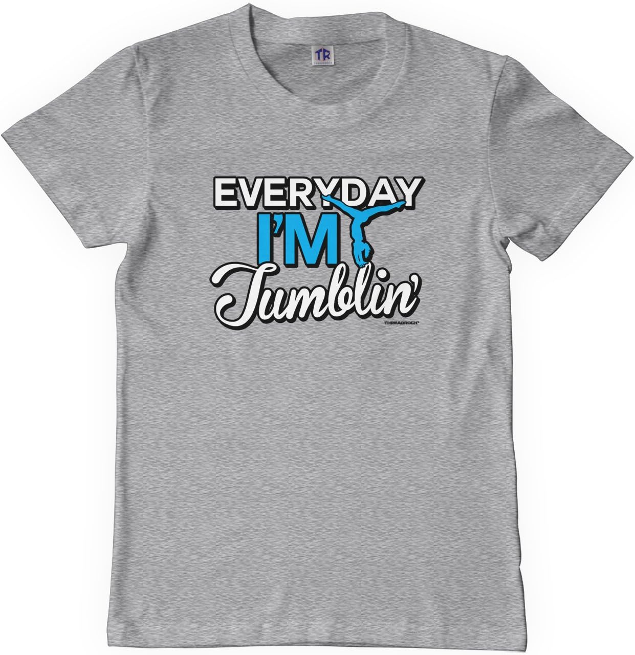 Threadrock Big Girls' Everyday I'm Tumblin' Youth T-Shirt