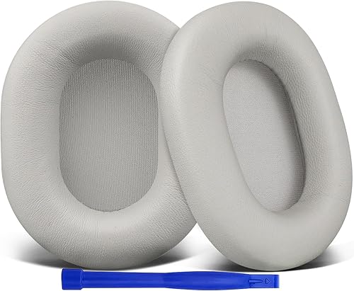 SOULWIT Almohadillas de repuesto para auriculares Sony WH-1000XM5 (WH1000XM5) con cancelación de ruido, almohadillas con piel de cordero más suave,