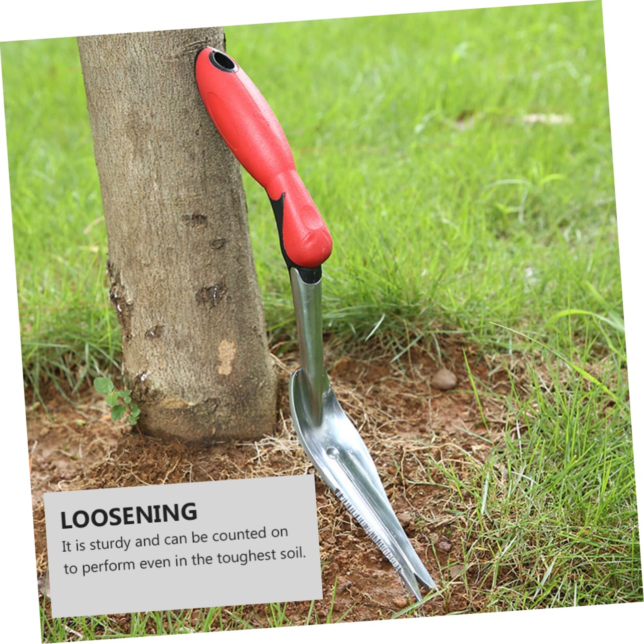 Ferro Rosso Strumento Manuale per Erbacce per Giardino