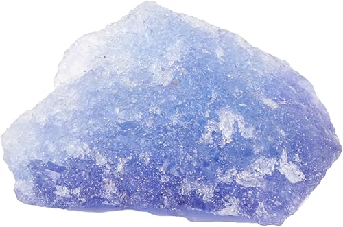 Zafiro azul rugoso 14.00 ct cristal de zafiro para el diseñador de decoración del hogar - Piedra preciosa de zafiro azul crudo FD-473, Gema, azul