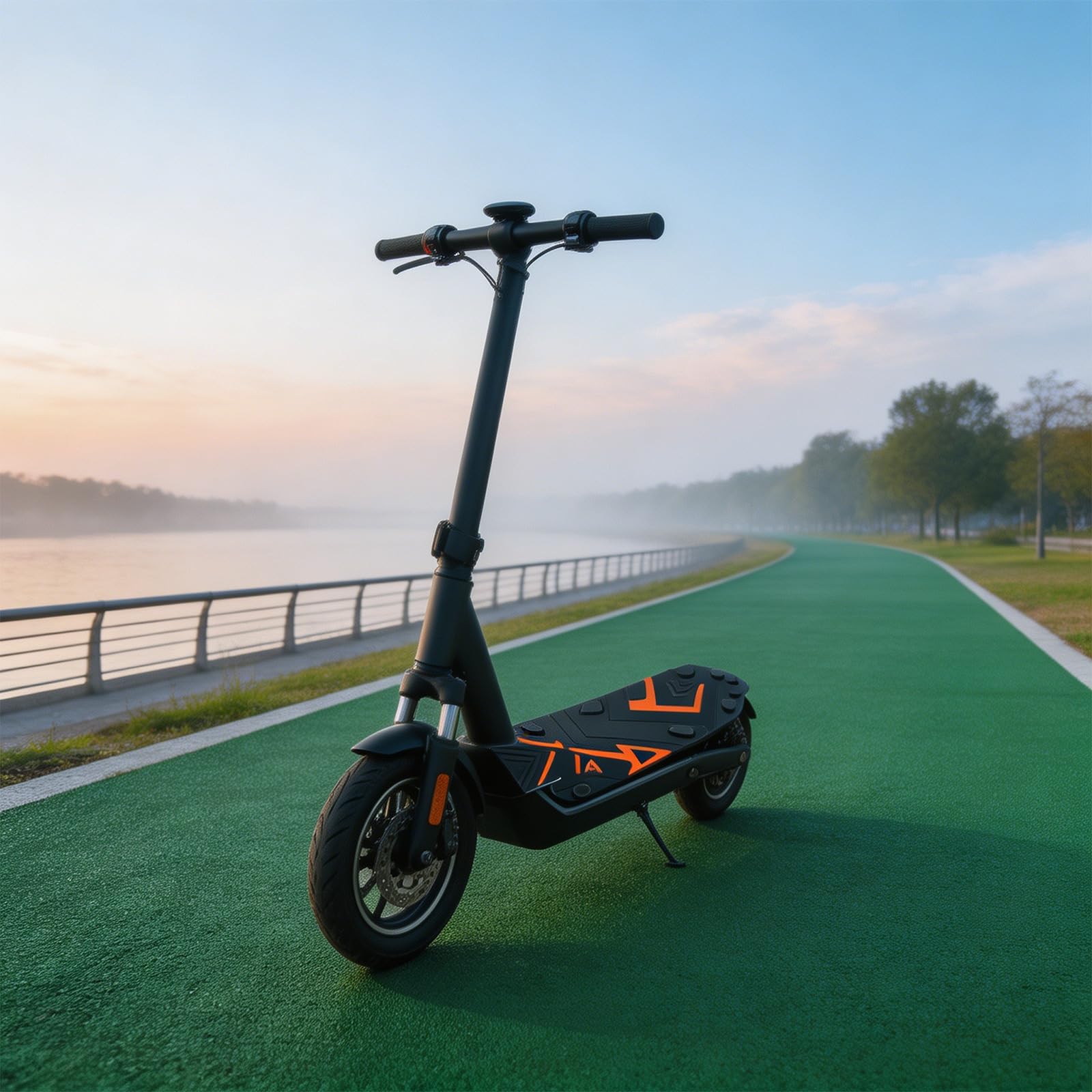 Repose-pieds en silicone épais antidérapant pour trottinette électrique pour améliorer la prise en main