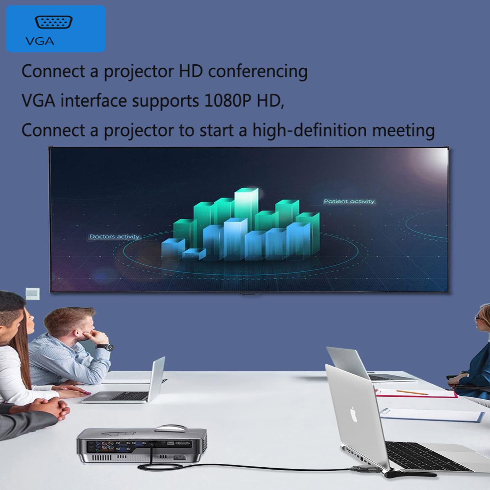 Il dock di espansione della porta Gigabit Ethernet di tipo C è adatto a vari stili di docking station 12 in 1 per notebook