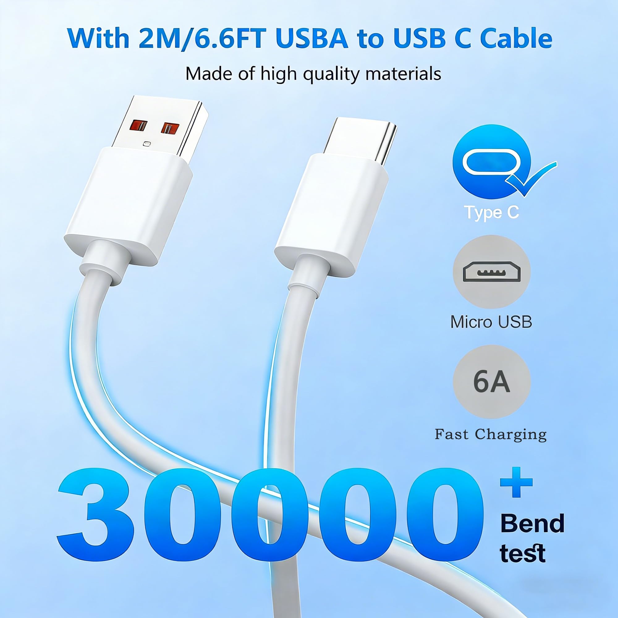 Ładowarka USB, 120 W, zasilacz z kablem typu C, 6 A, do Xiaomi 14T, 13T, Redmi Note 15, 14, 13, 12, 11, 10 Pro 5G, Poco X6 M6 X5 F5 Pro (XM 120 W 1+1)