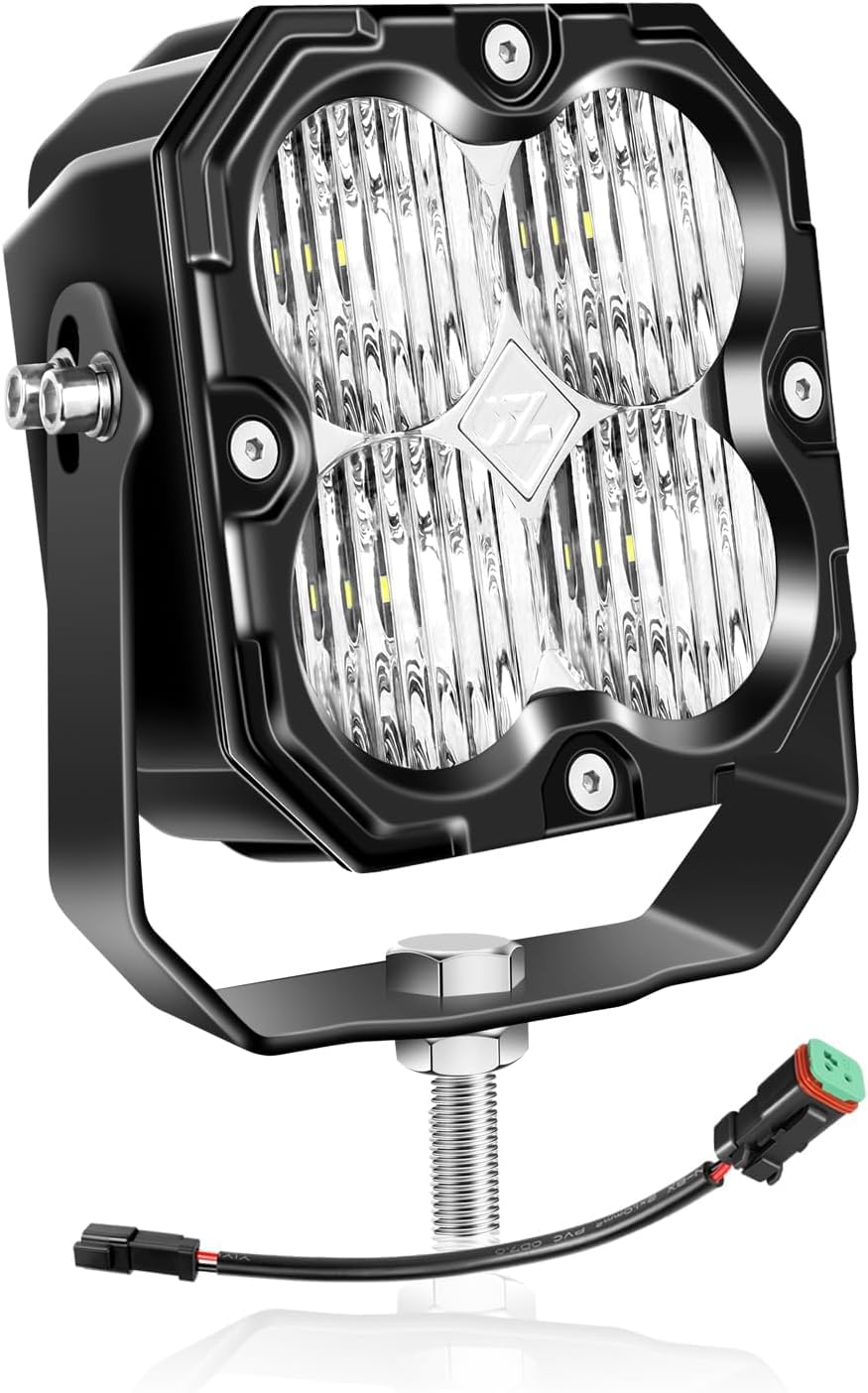 YOJZMA 4.3in 30W White LED Off-Road Light Strip