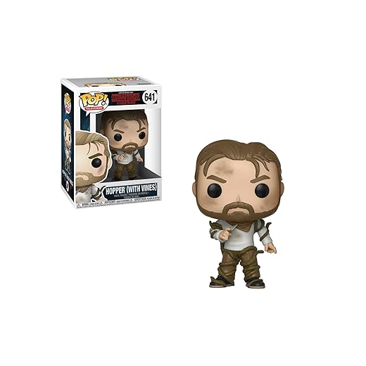 En Oferta Funko Pop! Tv: Strangers Things - Hopper With Vines,Multicolor,3.75 Inches