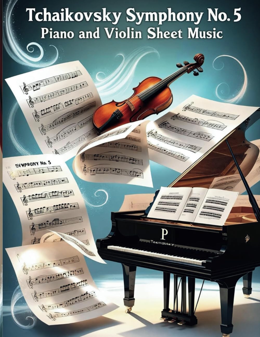 Tchaikovsky Symphony No. 5 Piano and Violin Sheet Music