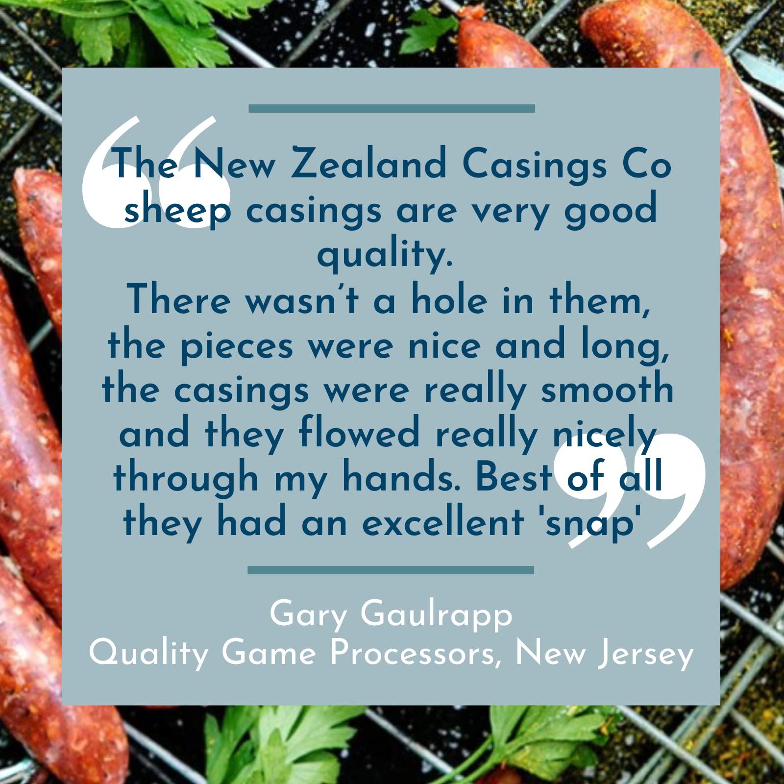 Natural SHEEP Casings for Sausage Making, 32ft of 2426mm, Ideal