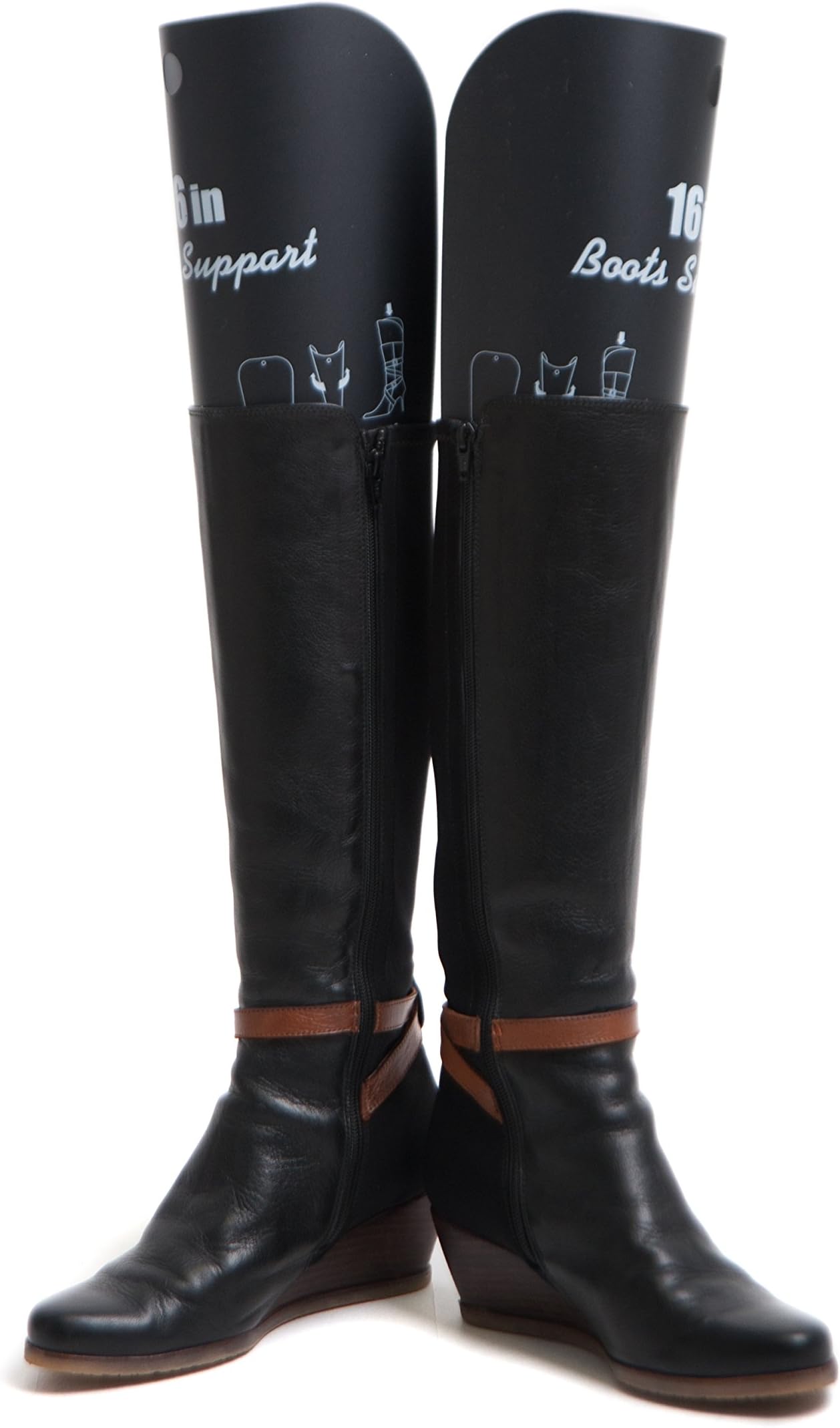 Fill Your Boots, Womens Boot Shapers for Tall Boots, 1 Pair. Simple Re-useable Boot Supports. Bonus Shoe Mitt