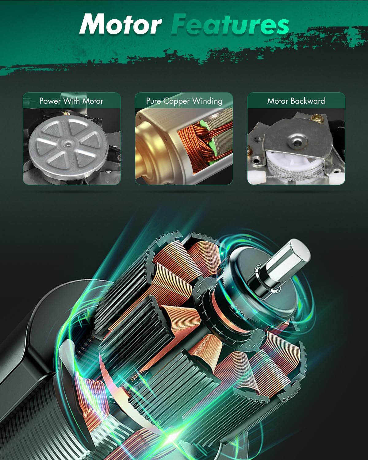 SCITOO 741-348 Power Window Regulator Driver Side Compatible for 2005-2010 for Nissan Frontier,2005-2010 for Nissan Xterra,2009-2010 for Suzuki Equator, Power Window Regulator With Motor