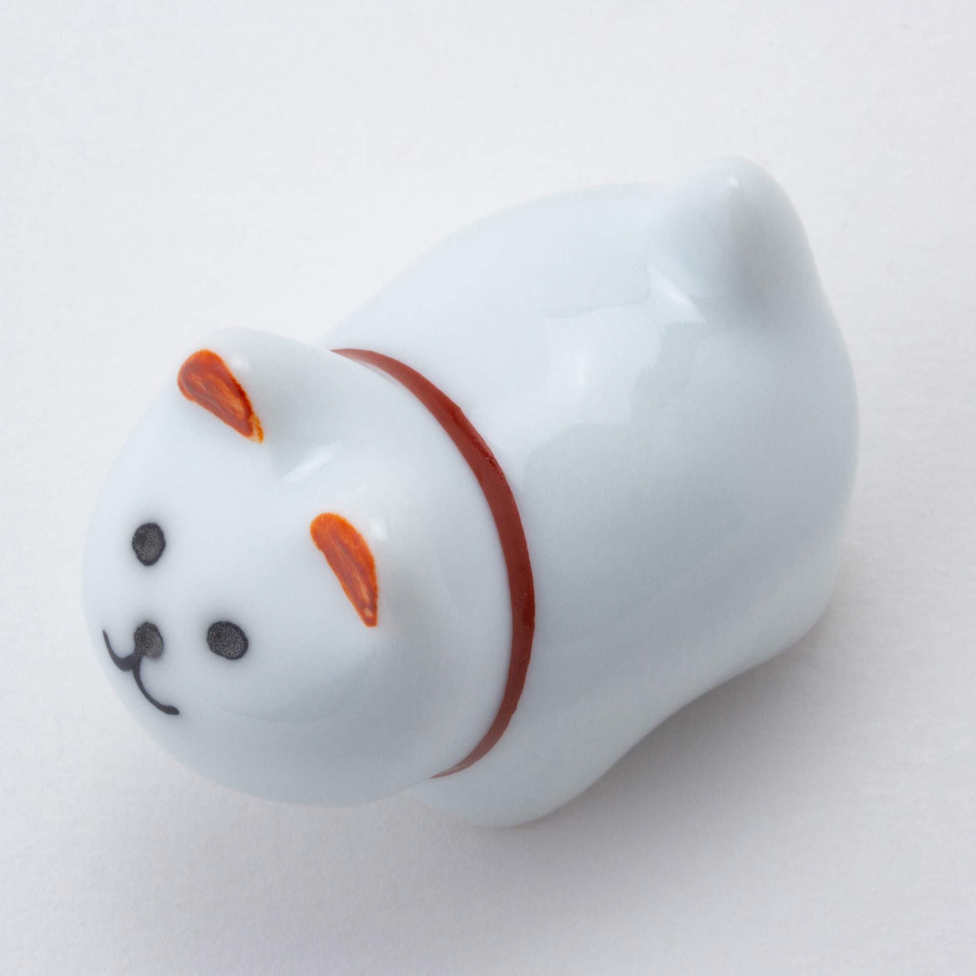 Amazon｜波佐見焼 箸置 犬 赤色 04749｜箸置き オンライン通販