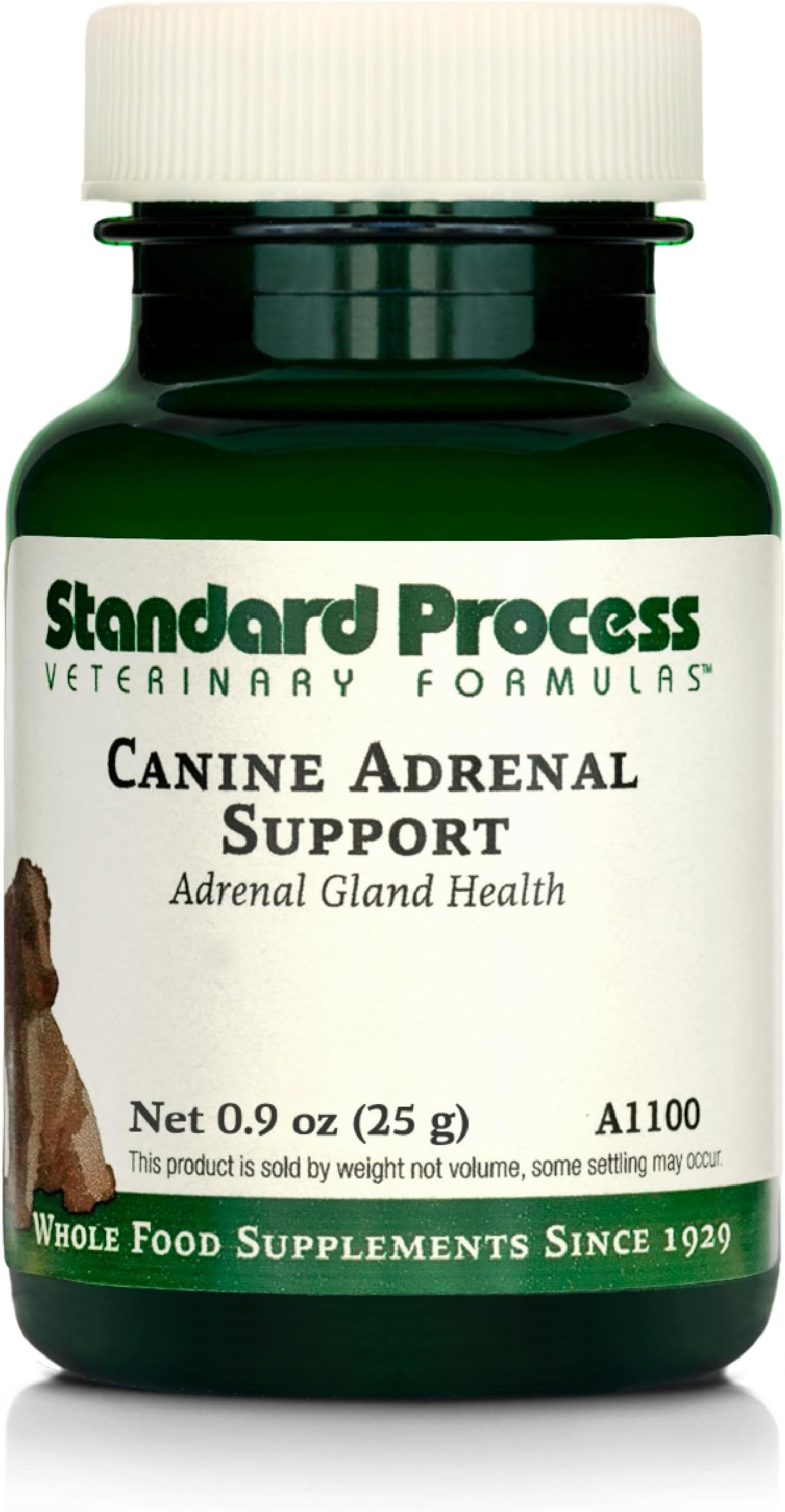 Standard Process Inc. - Canine Adrenal Support - Stress Support for Dogs - 25 Grams