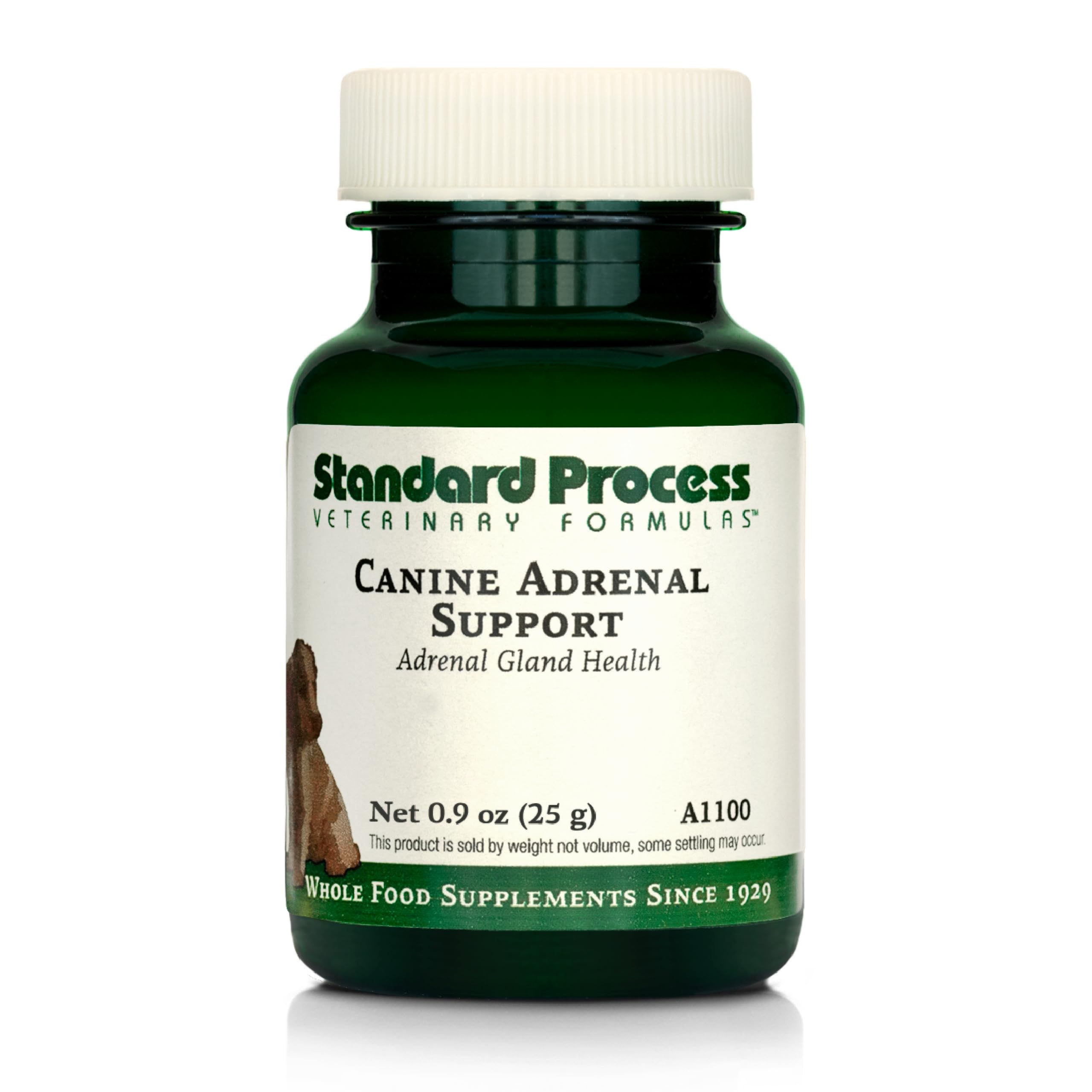 Standard Process Inc. - Canine Adrenal Support - Stress Support for Dogs - 25 Grams