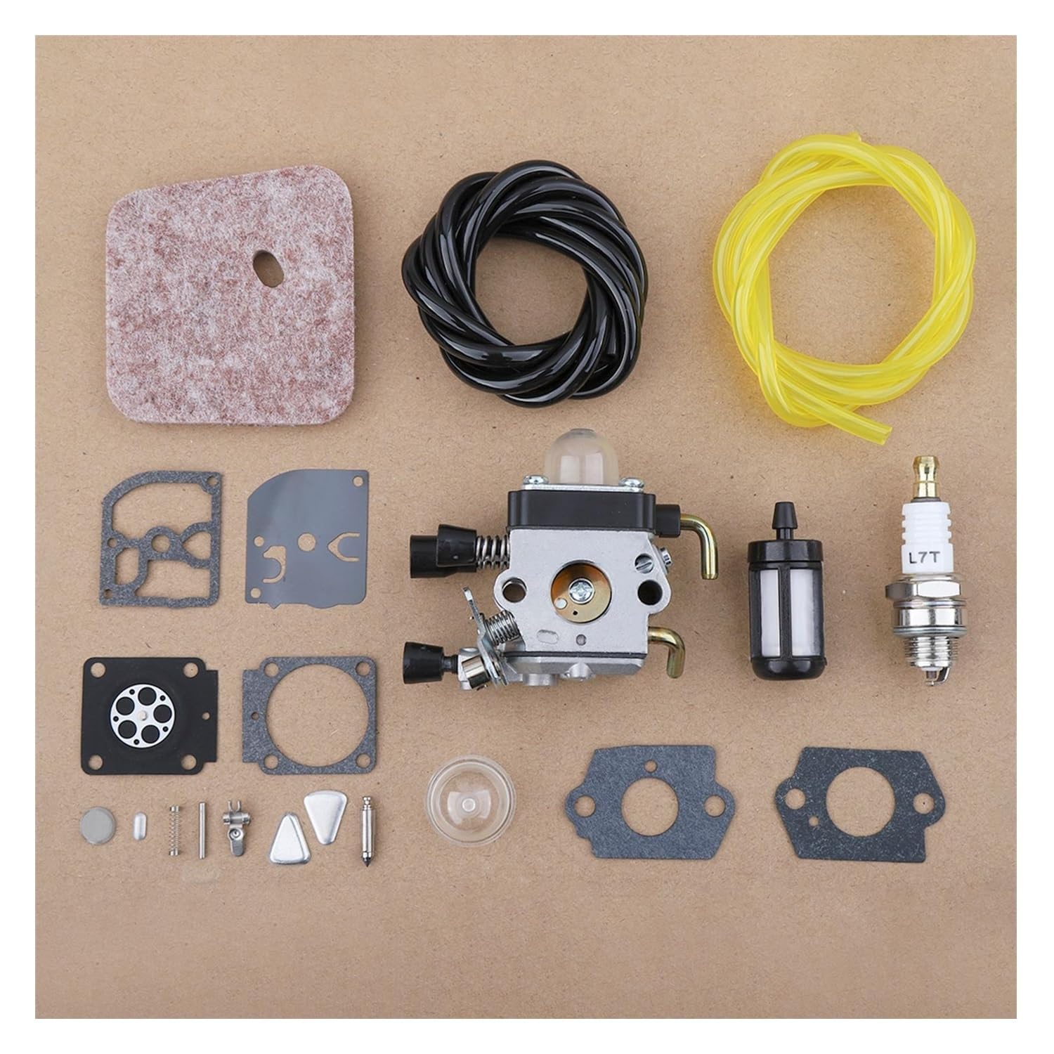 Kit réparation carburateur FS80 FS55 avec filtre à air pour motoculture