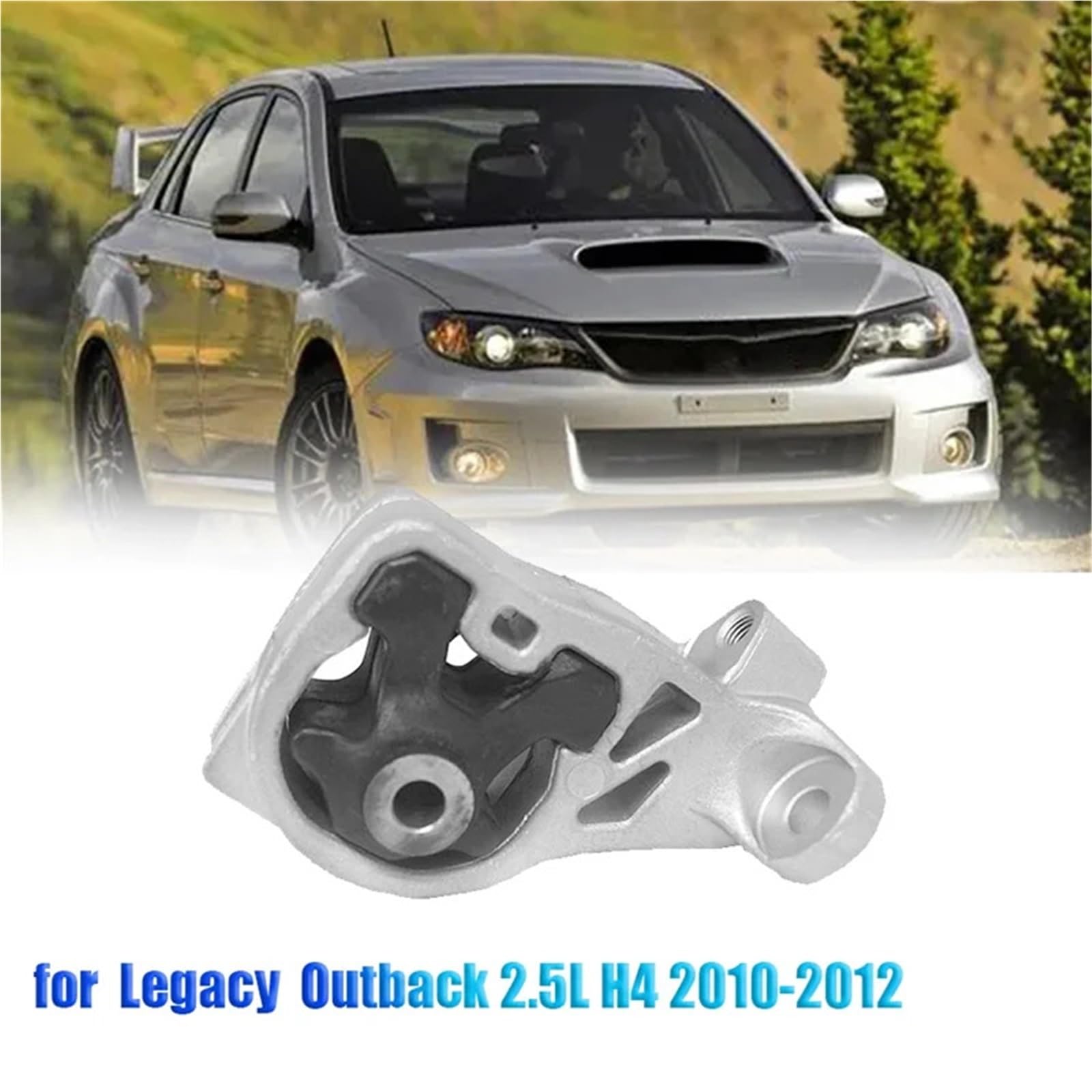 41022AJ000 Przedni środkowy uchwyt silnika samochodu pasuje do Subaru Legacy Outback 2.5L H4 2010-2012 Gumowy uchwyt poduszki silnika Mocowaanie silnika