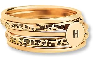 5-Piece Initial Stacking Rings Set