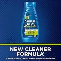 Vista 3 de Selsun Blue Naturals Itchy Dry Scalp Anti-dandruff Shampoo, 11 fl. oz., Extra-Hydrating Formula Plus Vitamins B5 & E, Salicylic Acid 3%