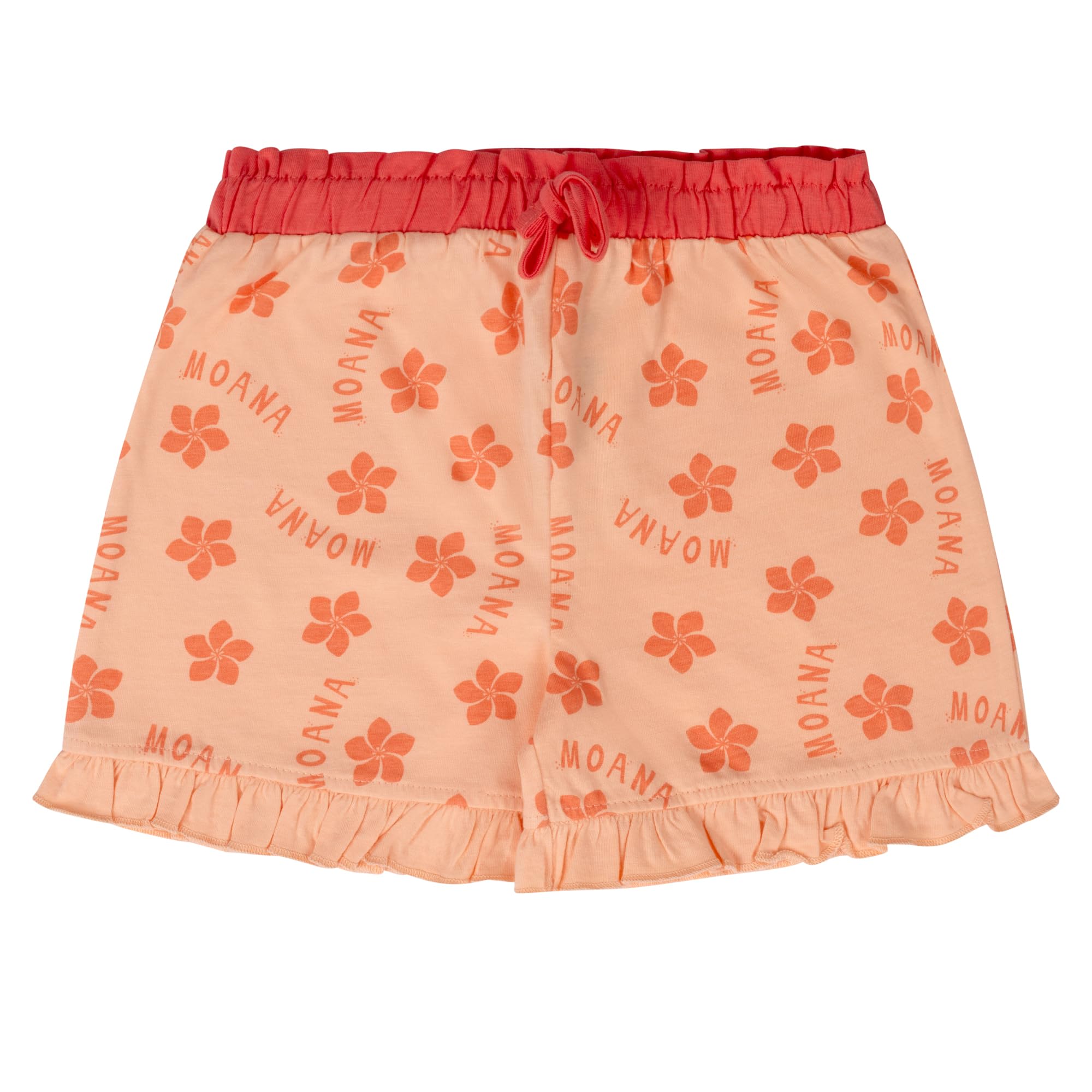 Disney Moana/Oceania - Vaiana - Pigiama a Maniche Corte per Bambini - 100% Cotone