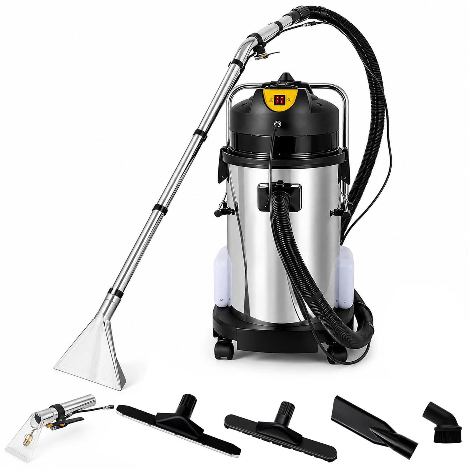 AETEREOS 40L Commercial Carpet Cleaner, 3-in-1 Extractor Vacuum 40L