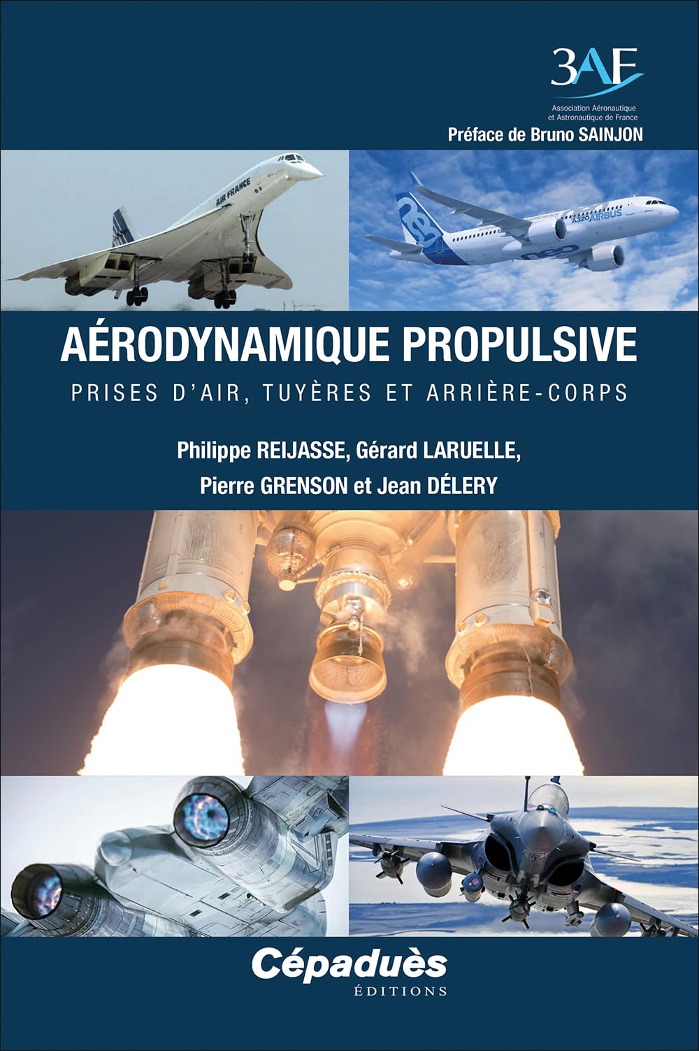 Aérodynamique propulsive. Prises d’air, tuyères et arrière-corps (3 AF)