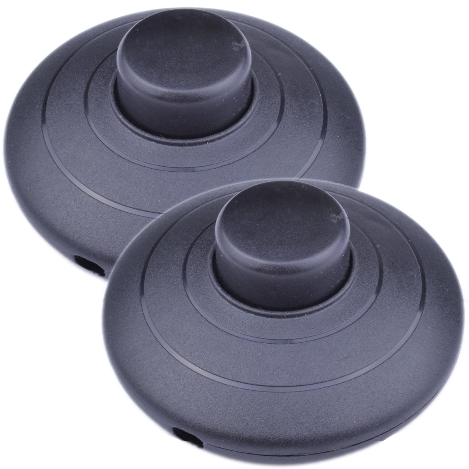 A1 Gadgets Foot Pedal Push Switch Inline Lamp Light On-Off Control Footswitch (2 Pieces)-image-12