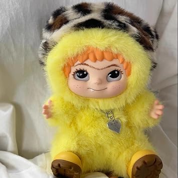 CALEMBOU Plush Doll Blind Box, 6.7'' WAKUKU Series Plush Mystery Toys, Kawaii 1 of 6 Possible Stuffed Dolls Soft Anime Plushies Christmas Birthday for Girls (Wakuku Hipster Party Series)