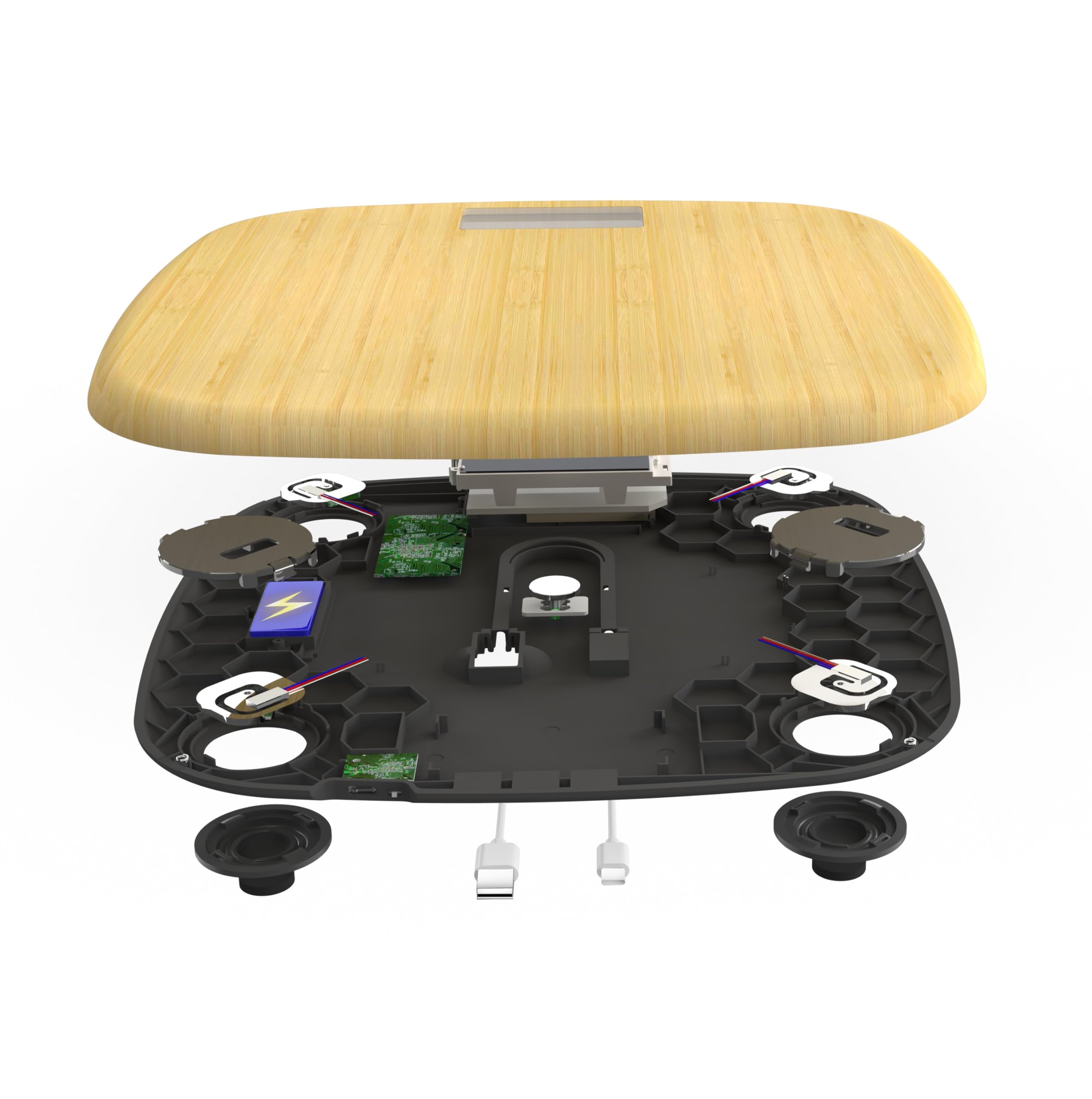 Pèse personne Little Balance Soft Bambou USB R 8677 Beige
