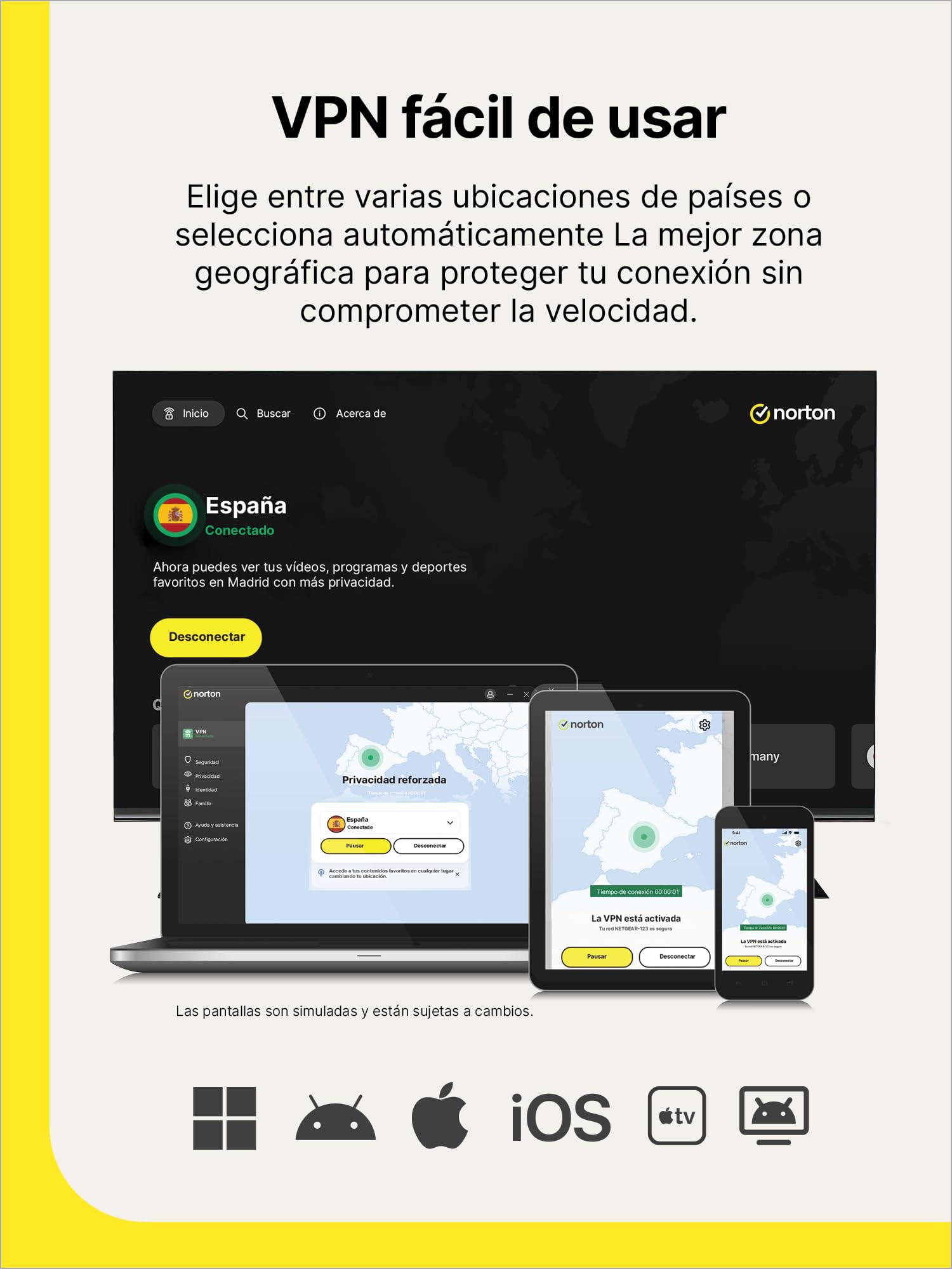 Norton VPN Ultimate 2026 │ 10 Dispositivos │ 1 Año con renovación automática │ Descarga digital