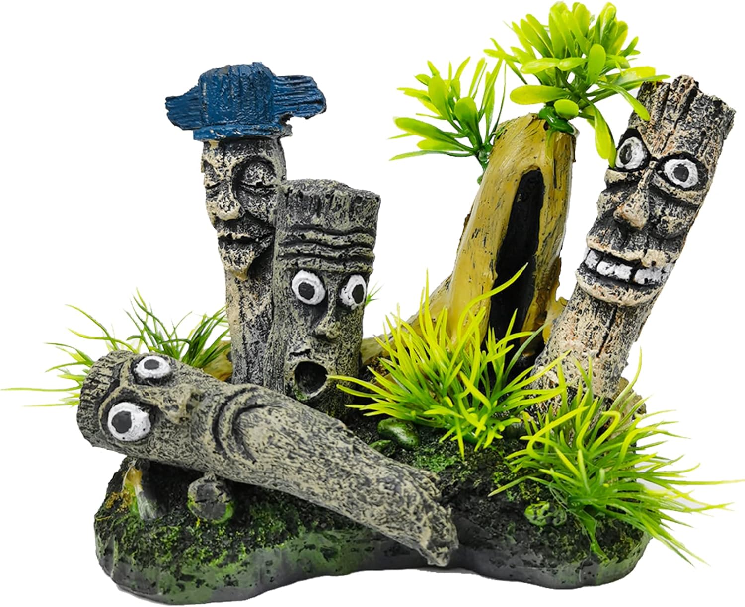 RONGWI Fish Tank Decorations,Aquarium Accessories,Resin