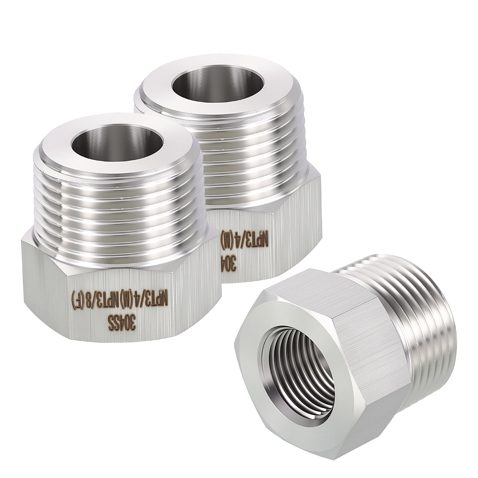 Adaptateur 3/4 mâle NPT en acier inoxydable 304 de haute résistance contre la corrosion