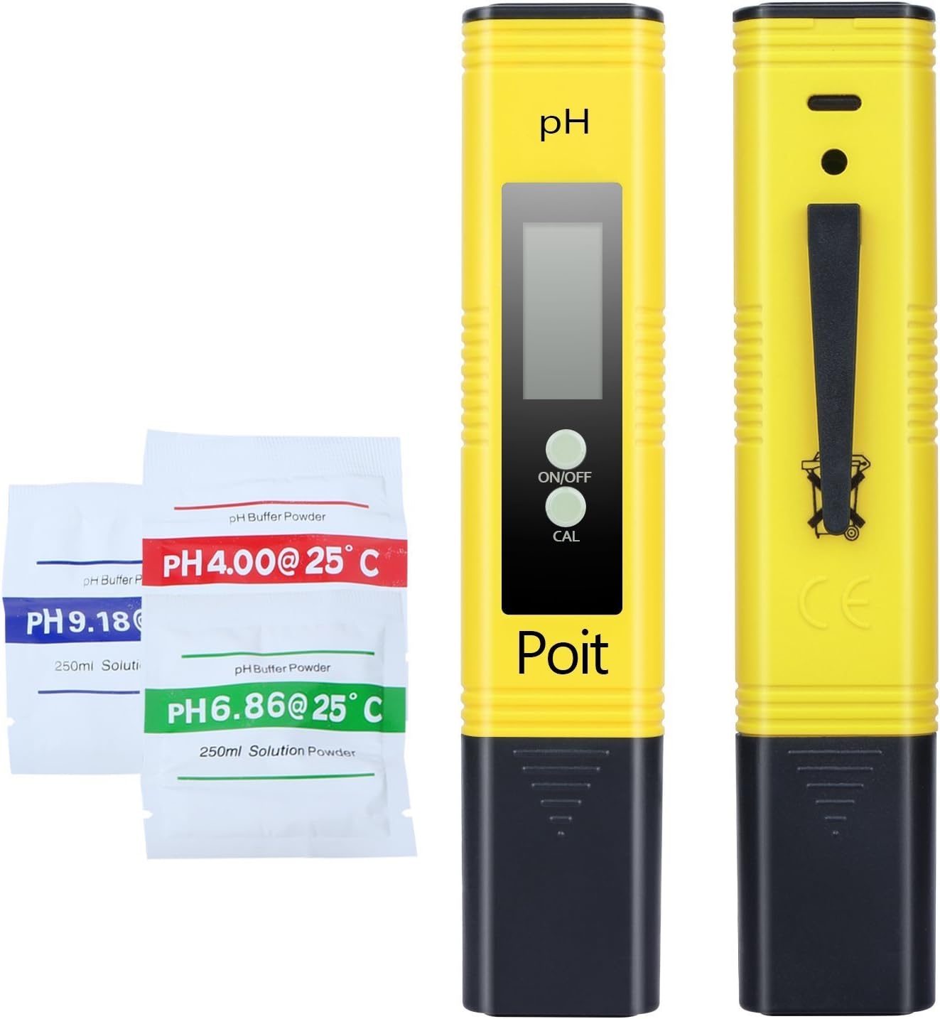 PH Meter Tester Kit, 0.01 Resolution, ATC Function, Auto Calibration-Clearance Price
