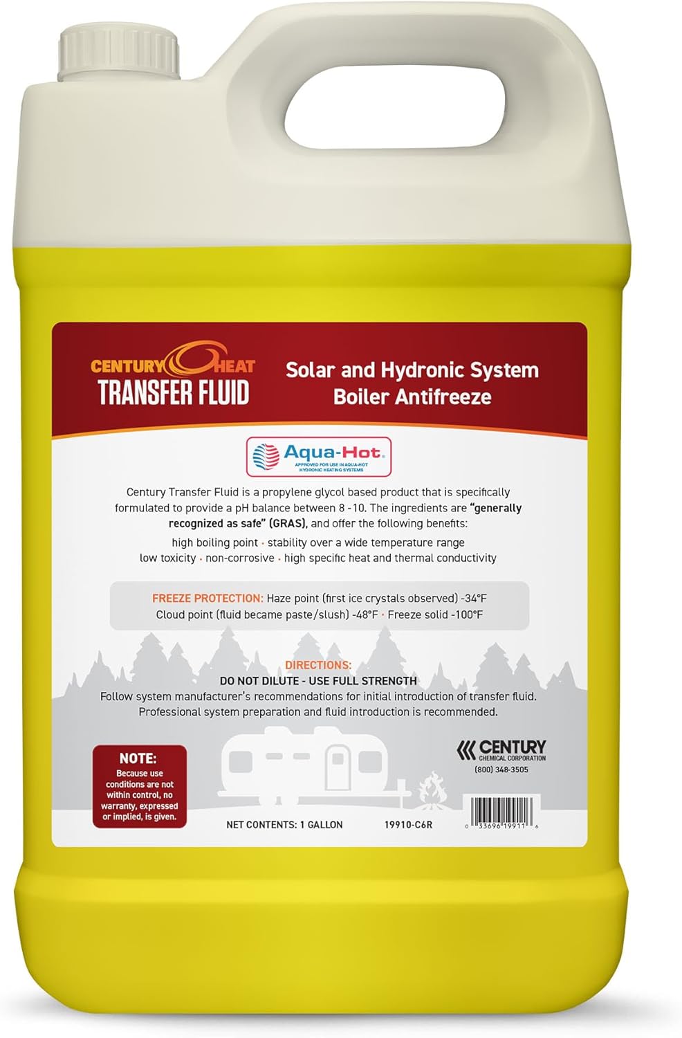 Century Heat Transfer Fluid, NonCorrosive, NonToxic