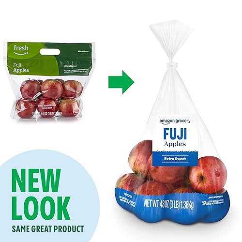 Miniatura 2 de Amazon Grocery Manzanas Fuji, 3 libras (marca anteriormente fresca, el embalaje puede variar)