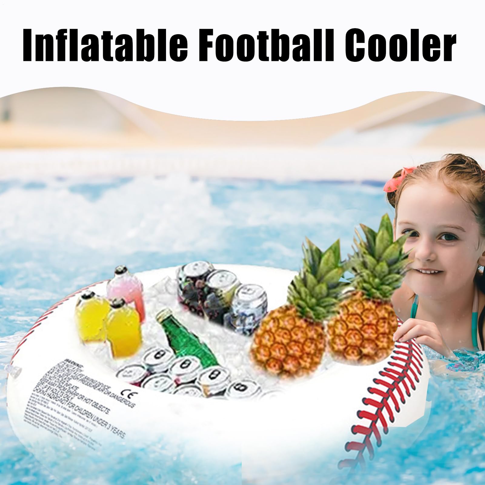 Glacière gonflable | Seau à glace flottant portable en forme de balle de sport – Seau à glace flottant portable pour la bière réfrigérée, les boissons et le service alimentaire Glacière gonflable | Seau à glace flottant portable en forme de balle de sport – Seau à glace flottant portable pour la bière réfrigérée, les boissons et le service alimentaire