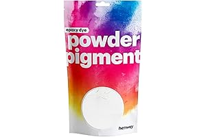 Metallic Chalk White Epoxy Dye Pigment Powder Color Luxury Ultra-Sparkle Dye Metallic...