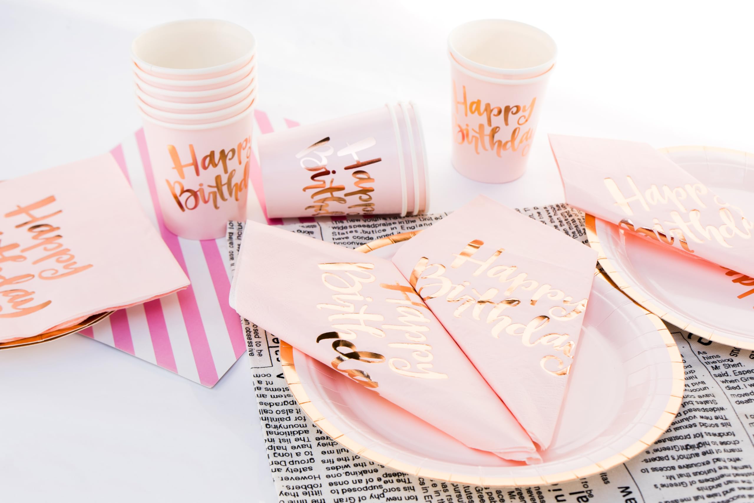 Lot De 100 Serviettes En Papier Jetables Recyclables - 2 Plis - 33 Cm - Pour Restauration, Mariage, Fête D'anniversaire - Rose Venuscello