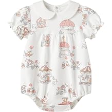 pureborn Baby Girls Boys Bodysuit One-Piece Romper 0-24 Months