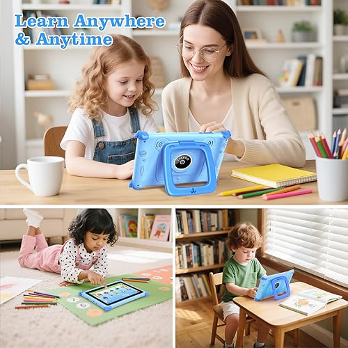 Miniatura 7 de Trayoo Tableta para Niños, Tableta de 7 Pulgadas para Niños Pequeños con ROM de 32GB, Funda a Prueba de Golpes, Aplicaciones Educativas