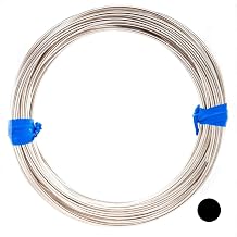 16 Gauge, 999 Fine Silver Wire Dead Soft Round Made in USA - 1FT by CRAFT WIRE