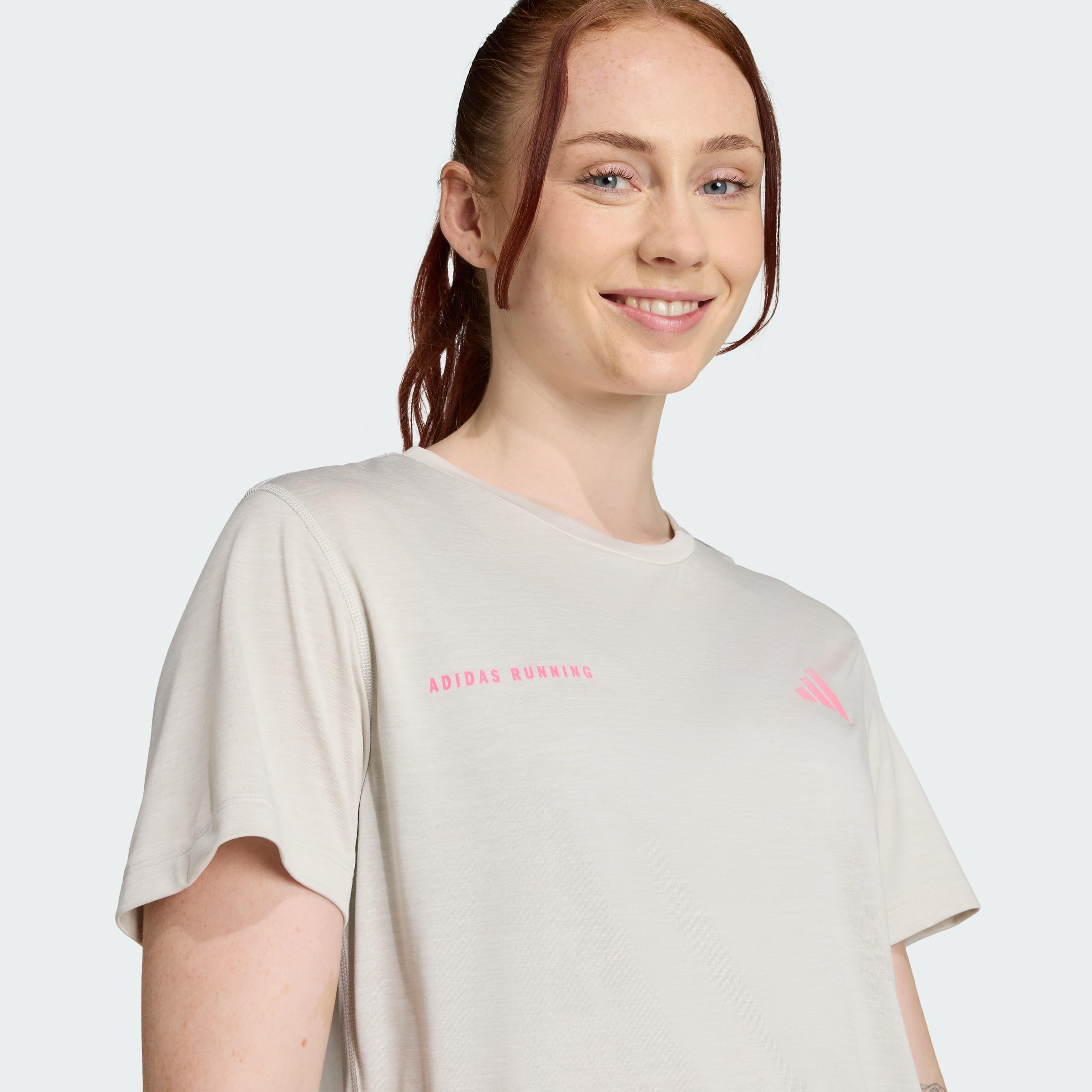 adidas Women's T-Shirt chiné Own The Run