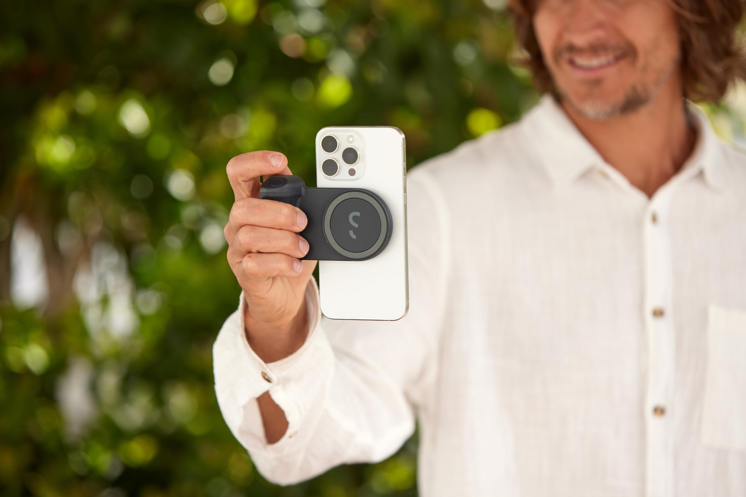 ShiftCam SnapGrip Essential Impugnatura Magnetica Con Pulsante Wireless Per Smartphone