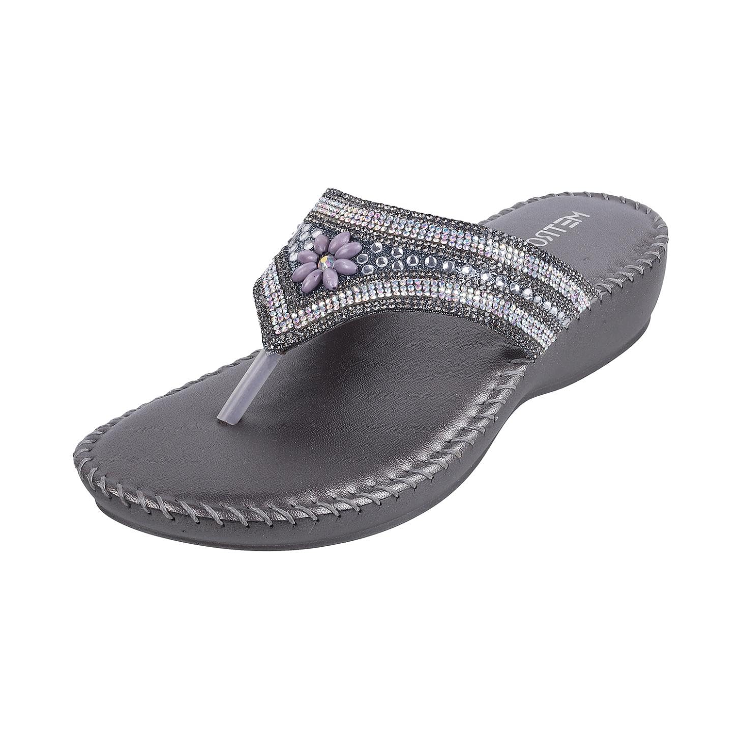 See full amazon price history chart for Metro Women Gun Metal Ethnicwear/Fashion & Comfort Slip-on Sandal UK/6 EU/39 (44-97) Metro Women Gun Metal Ethnicwear/Fashion & Comfort Slip-on Sandal UK/6 EU/39 (44-97) (B0CQHCT425) Amazon Price History, Amazon Price Tracker