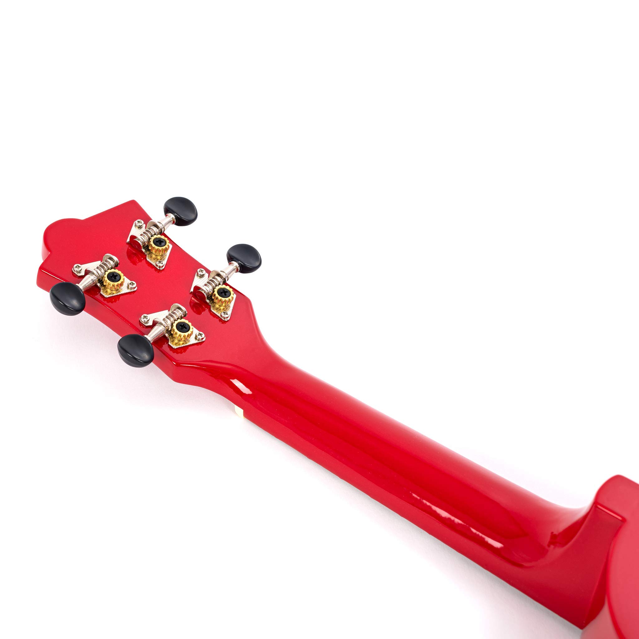 Octopus Ukelele soprano Academy en rojo manzana caramelo