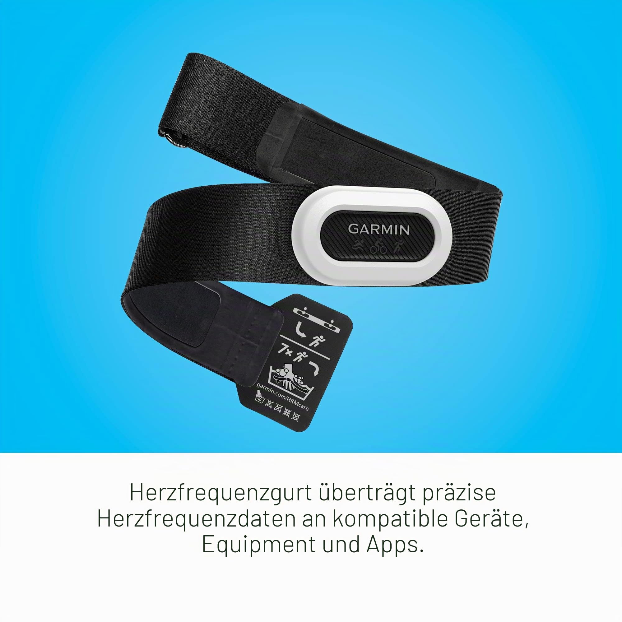 Garmin HRM-Pro Plus, Premium Brustgurt Herzfrequenzmesser, erfasst Laufdynamik, Übertragung über ANT+ und BLE (010-13118-05)