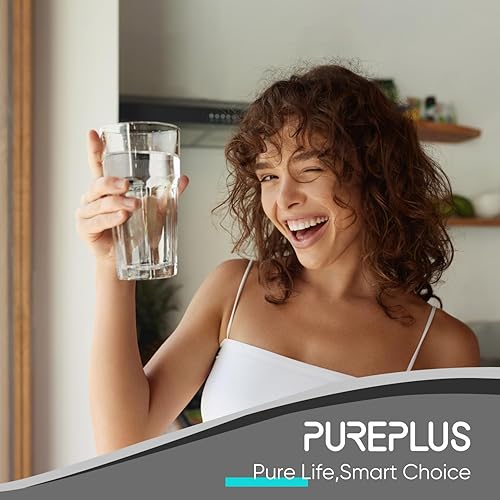 Miniatura 9 de PUREPLUS Filtro UTR400A-PPC y UTR400A-RO, repuesto para sistema de ósmosis inversa UTR400A, 1ª y 2ª etapa, 1 combo