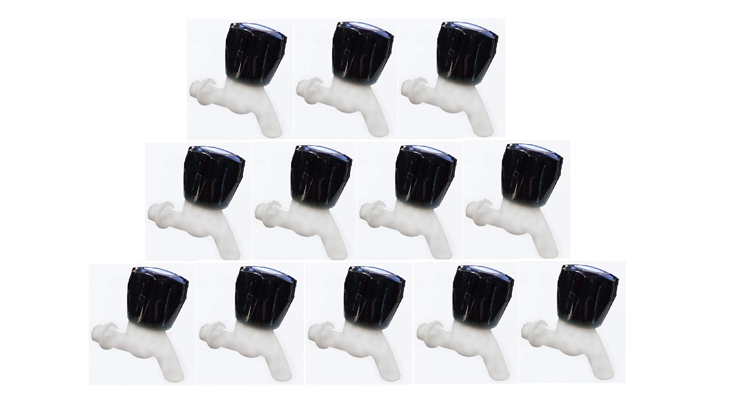Umiya Crystal Plastic Bib Cock/Water Taps for Kitchen Bathroom Wash Basins - Set of 12 (1/2", 15 mm) Type PVC Taps Faucet for Water Crystal, Polished (B08YNS5H9Y) Amazon Price History, Amazon Price Tracker