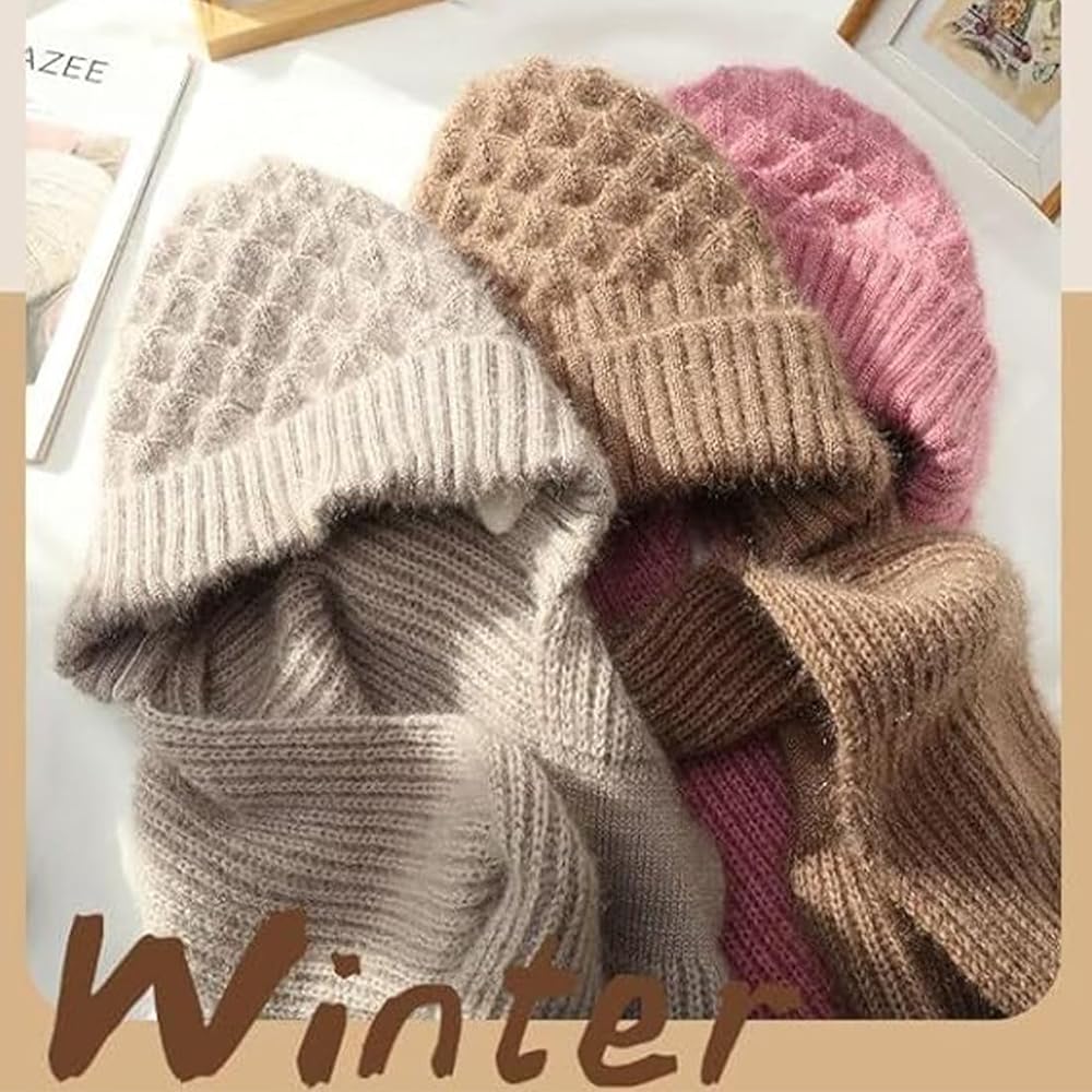 帽子 CLANE MUFFLER KNIT CAP CLANE クラネ MUFFLER KNIT CAP CLANE - ビッグケーブル オーバー
