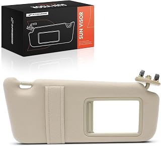 A-Premium Right Passenger Sun Visor Compatible with Toyota Camry 2007-2011